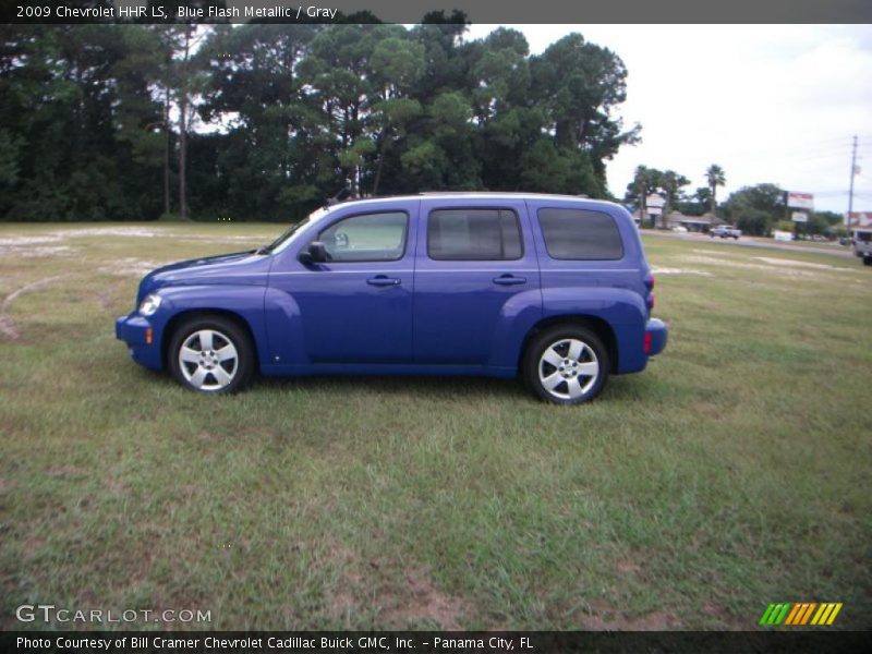 Blue Flash Metallic / Gray 2009 Chevrolet HHR LS