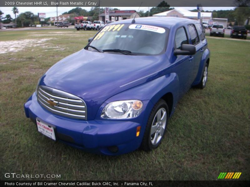 Blue Flash Metallic / Gray 2009 Chevrolet HHR LS