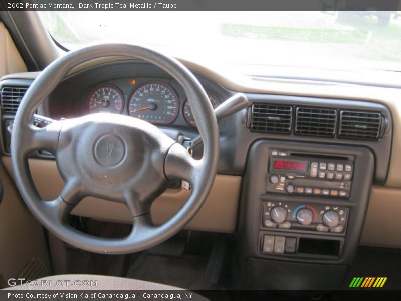 Dark Tropic Teal Metallic / Taupe 2002 Pontiac Montana