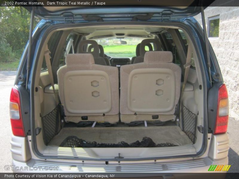 Dark Tropic Teal Metallic / Taupe 2002 Pontiac Montana