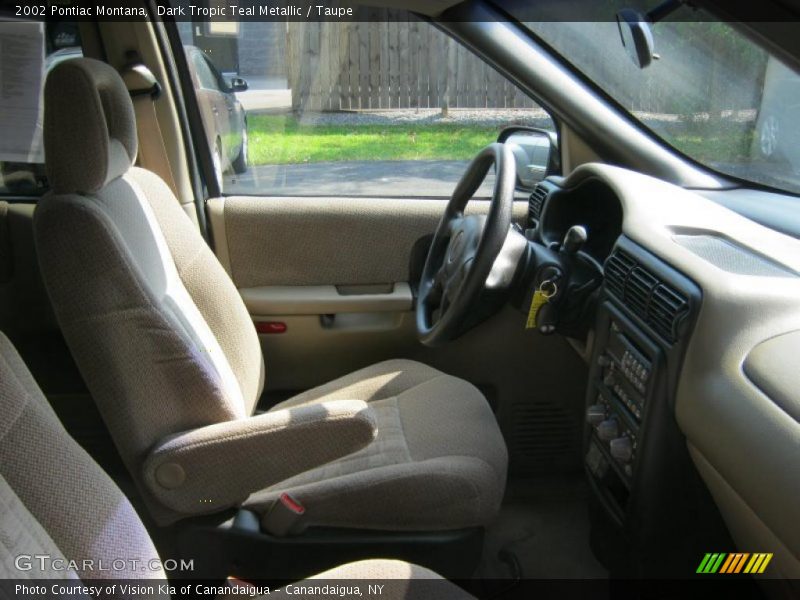 Dark Tropic Teal Metallic / Taupe 2002 Pontiac Montana