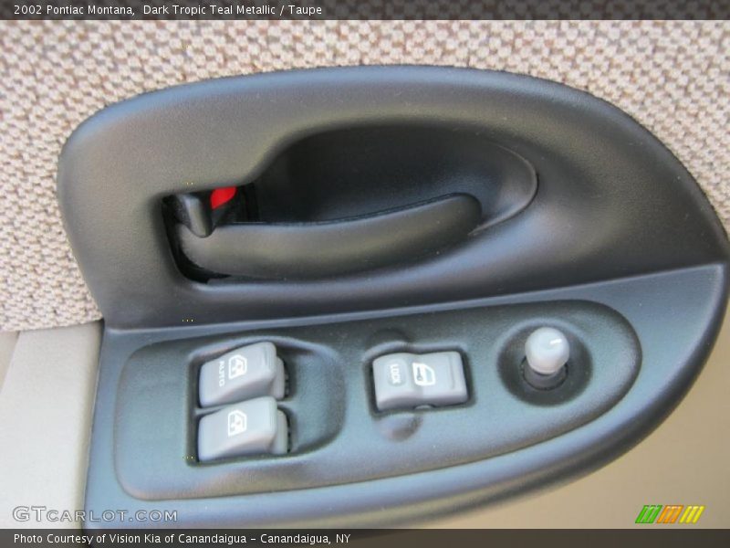 Dark Tropic Teal Metallic / Taupe 2002 Pontiac Montana