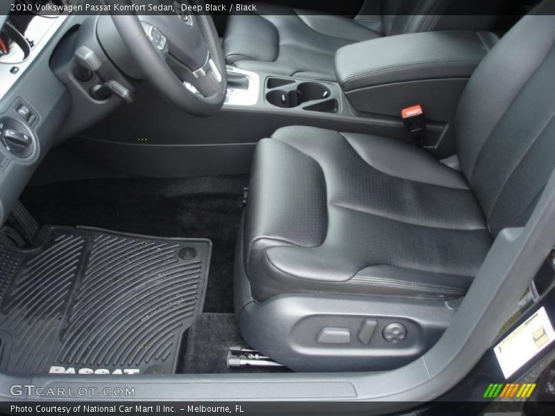 Deep Black / Black 2010 Volkswagen Passat Komfort Sedan