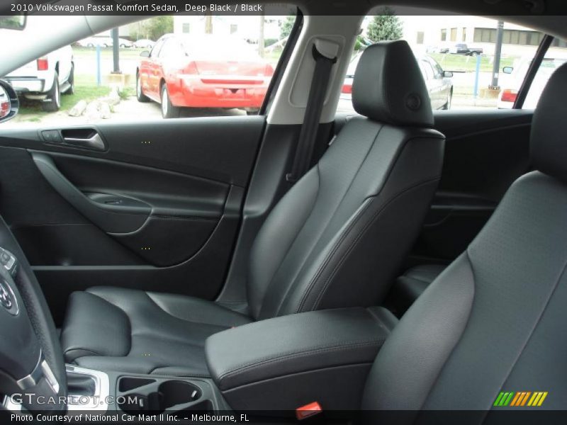 Deep Black / Black 2010 Volkswagen Passat Komfort Sedan