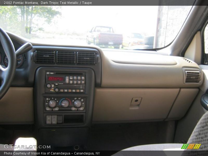 Dark Tropic Teal Metallic / Taupe 2002 Pontiac Montana