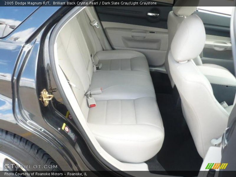 Brilliant Black Crystal Pearl / Dark Slate Gray/Light Graystone 2005 Dodge Magnum R/T