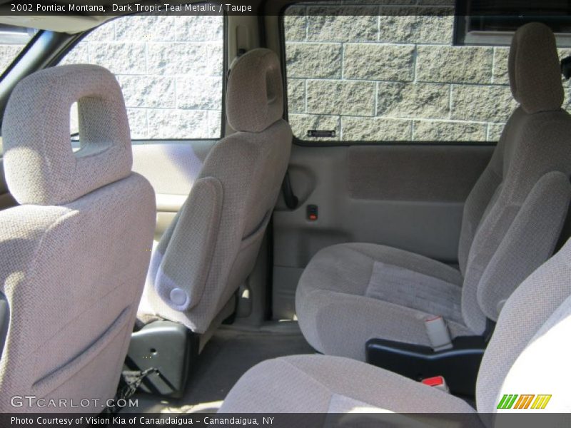 Dark Tropic Teal Metallic / Taupe 2002 Pontiac Montana