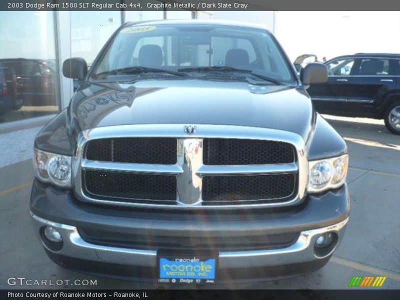 Graphite Metallic / Dark Slate Gray 2003 Dodge Ram 1500 SLT Regular Cab 4x4