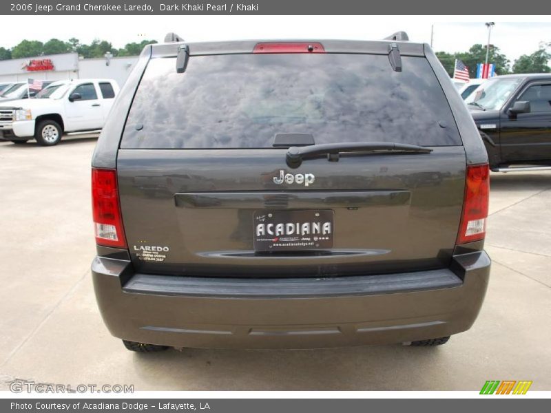 Dark Khaki Pearl / Khaki 2006 Jeep Grand Cherokee Laredo