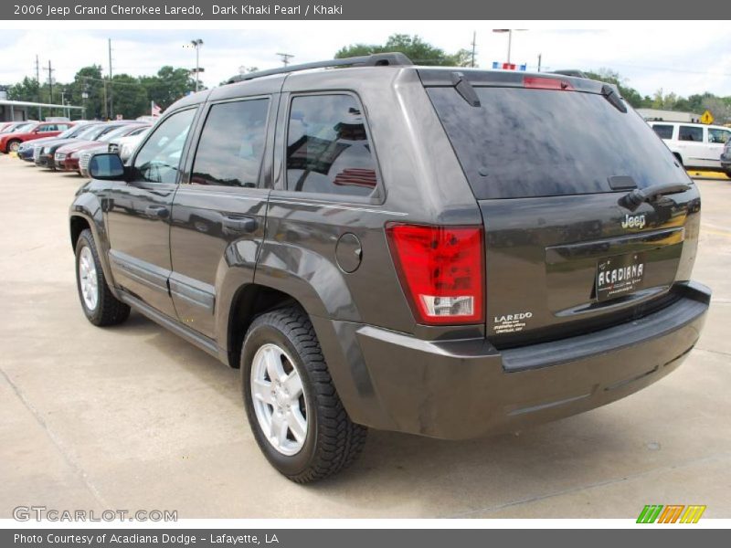 Dark Khaki Pearl / Khaki 2006 Jeep Grand Cherokee Laredo
