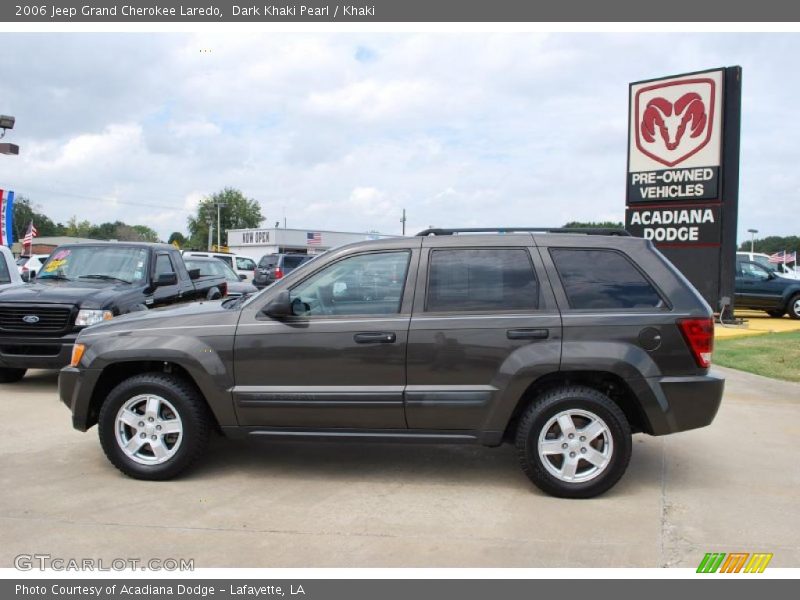 Dark Khaki Pearl / Khaki 2006 Jeep Grand Cherokee Laredo