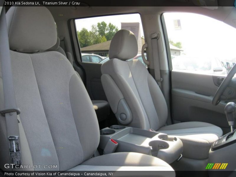 Titanium Silver / Gray 2010 Kia Sedona LX