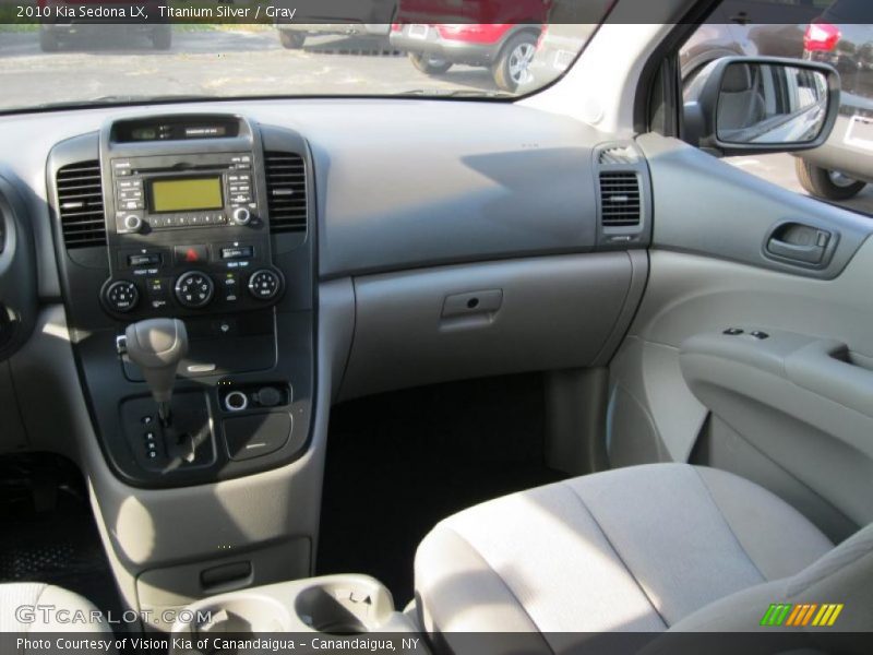 Titanium Silver / Gray 2010 Kia Sedona LX