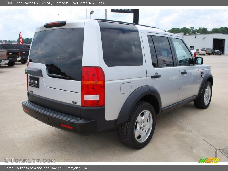 Zambezi Silver Metallic / Black 2006 Land Rover LR3 V8 SE