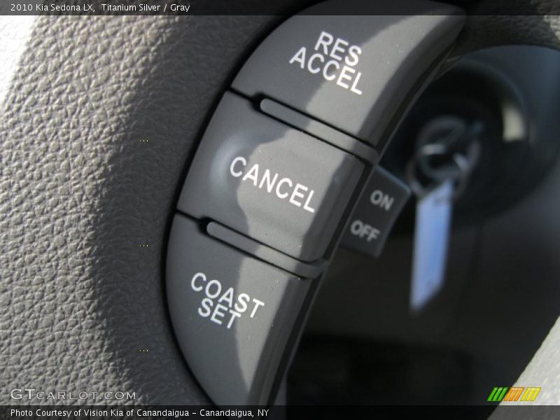 Titanium Silver / Gray 2010 Kia Sedona LX
