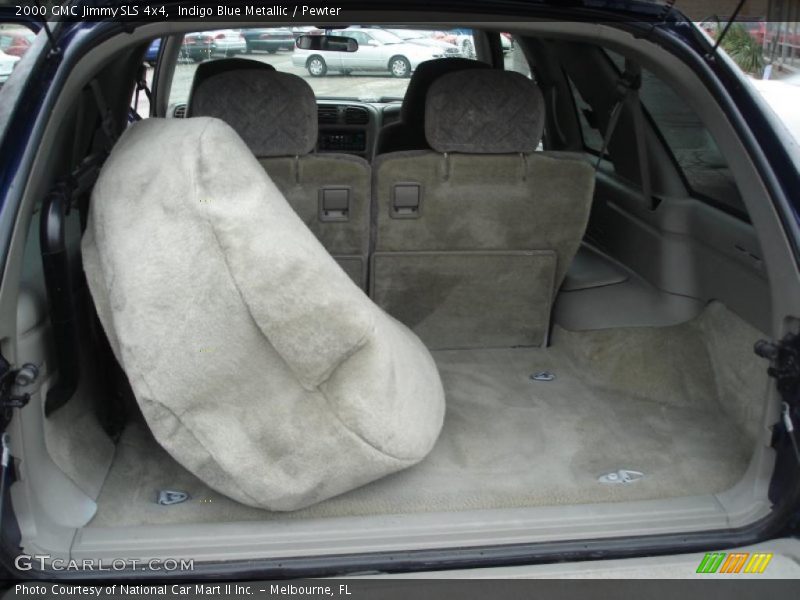 Indigo Blue Metallic / Pewter 2000 GMC Jimmy SLS 4x4