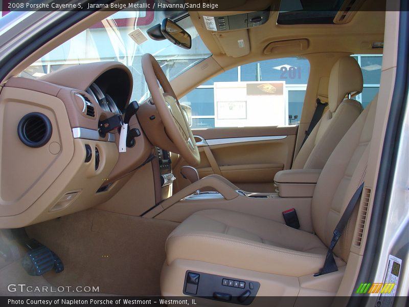 Jarama Beige Metallic / Havanna/Sand Beige 2008 Porsche Cayenne S