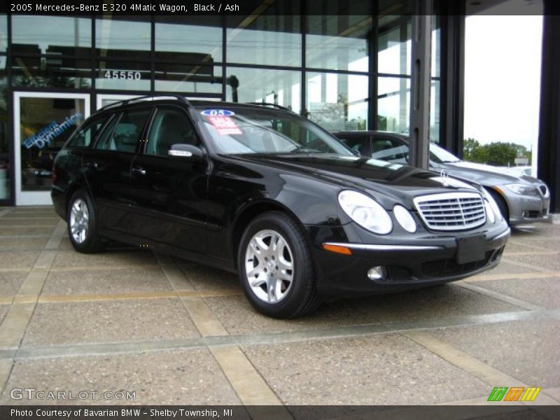 Black / Ash 2005 Mercedes-Benz E 320 4Matic Wagon