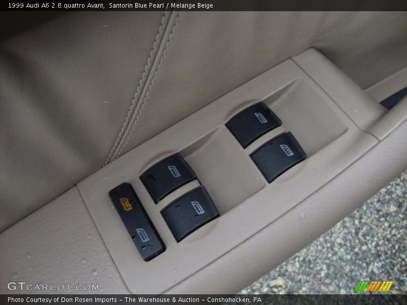 Santorin Blue Pearl / Melange Beige 1999 Audi A6 2.8 quattro Avant