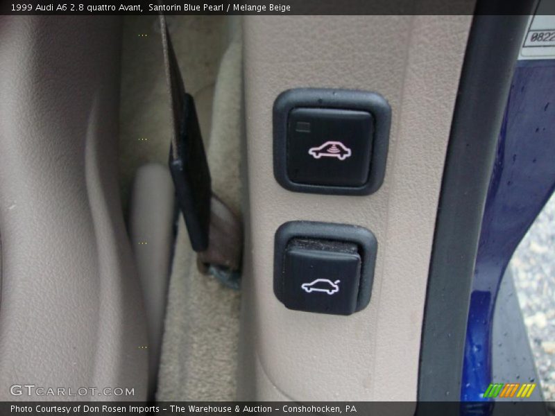 Santorin Blue Pearl / Melange Beige 1999 Audi A6 2.8 quattro Avant
