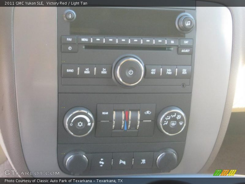 Victory Red / Light Tan 2011 GMC Yukon SLE