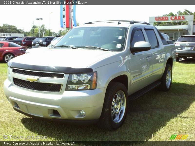Silver Birch Metallic / Ebony 2008 Chevrolet Avalanche LT