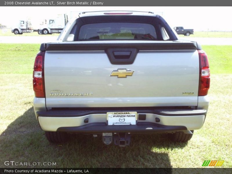 Silver Birch Metallic / Ebony 2008 Chevrolet Avalanche LT