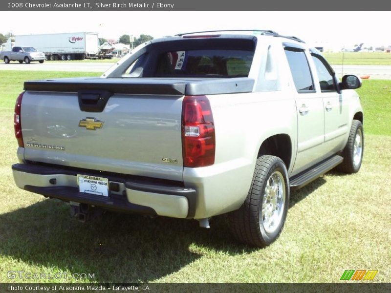 Silver Birch Metallic / Ebony 2008 Chevrolet Avalanche LT