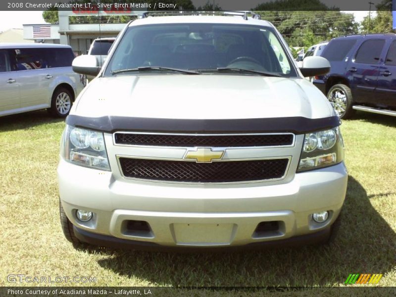 Silver Birch Metallic / Ebony 2008 Chevrolet Avalanche LT