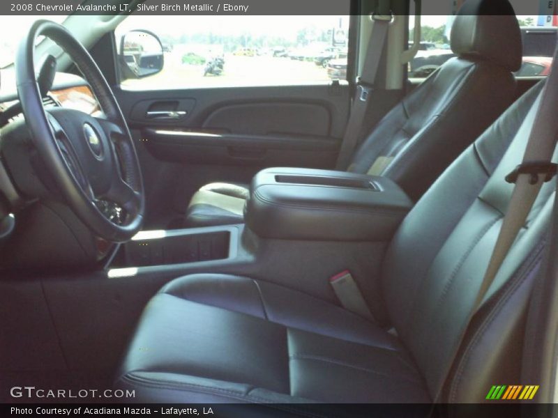 Silver Birch Metallic / Ebony 2008 Chevrolet Avalanche LT