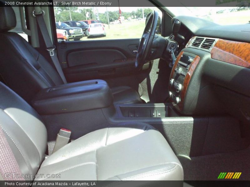 Silver Birch Metallic / Ebony 2008 Chevrolet Avalanche LT
