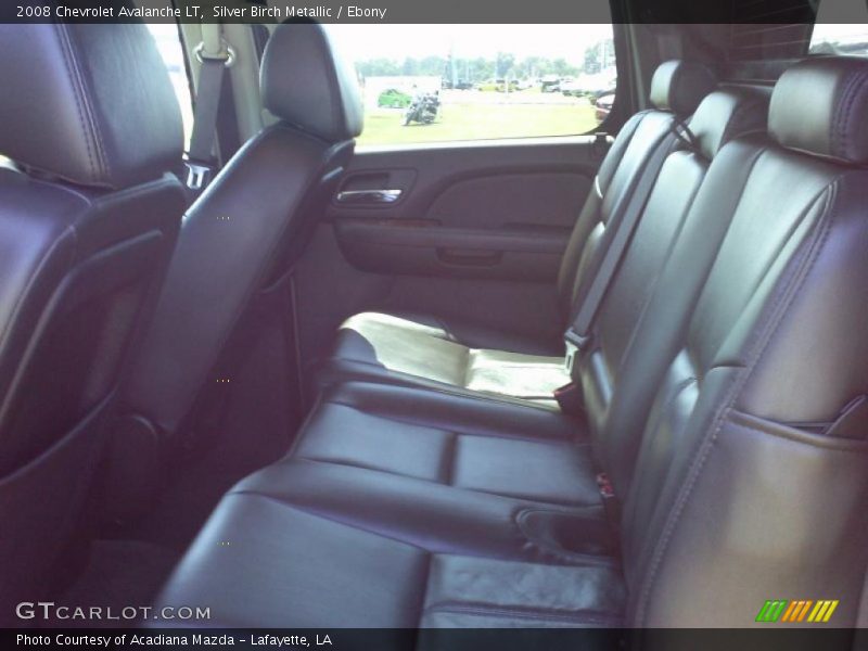 Silver Birch Metallic / Ebony 2008 Chevrolet Avalanche LT