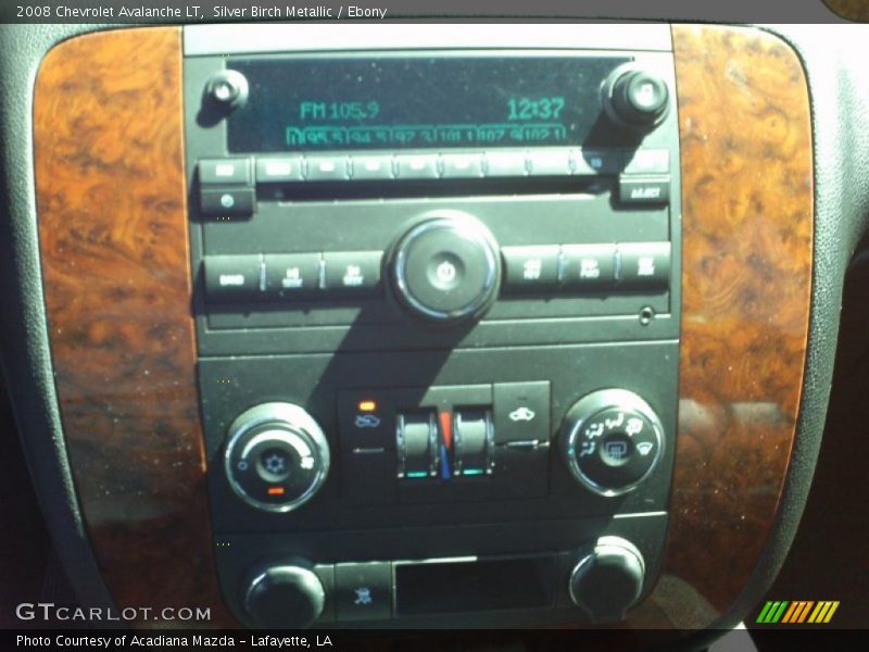 Silver Birch Metallic / Ebony 2008 Chevrolet Avalanche LT