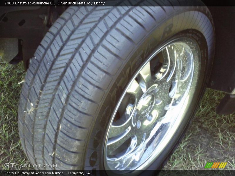 Silver Birch Metallic / Ebony 2008 Chevrolet Avalanche LT