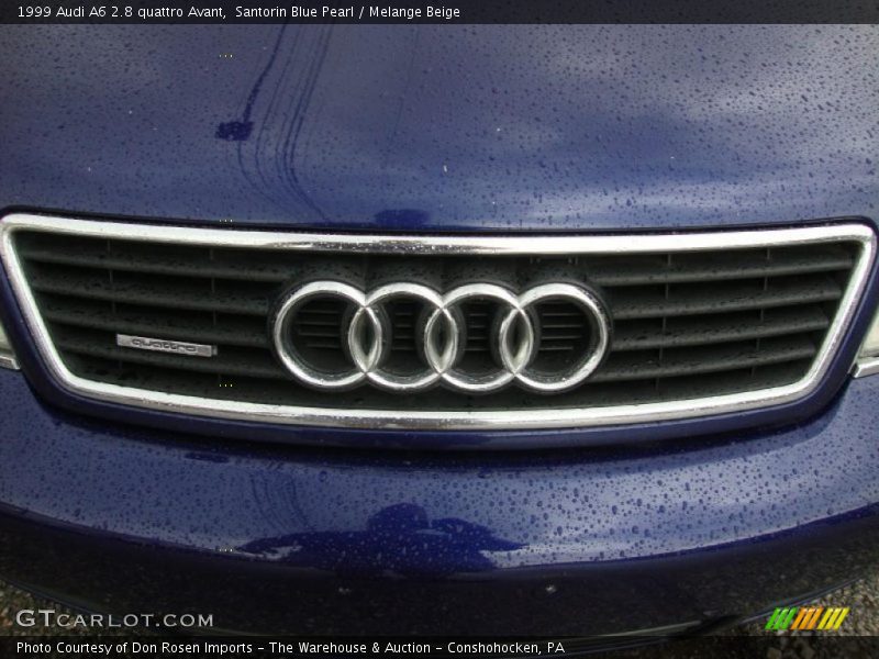Santorin Blue Pearl / Melange Beige 1999 Audi A6 2.8 quattro Avant