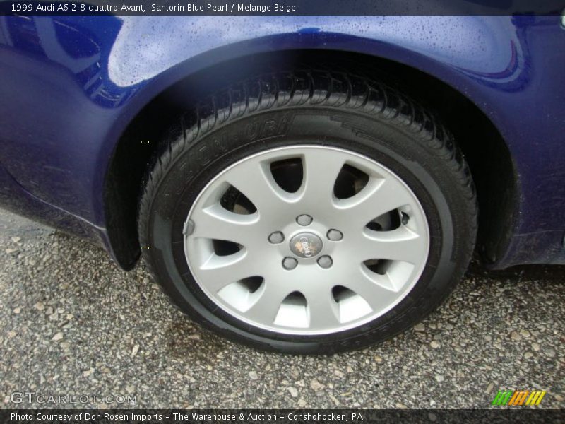 Santorin Blue Pearl / Melange Beige 1999 Audi A6 2.8 quattro Avant
