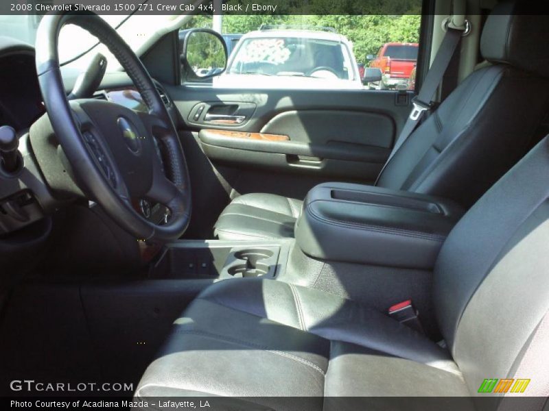 Black / Ebony 2008 Chevrolet Silverado 1500 Z71 Crew Cab 4x4