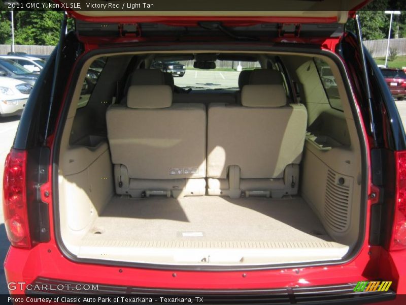 Victory Red / Light Tan 2011 GMC Yukon XL SLE