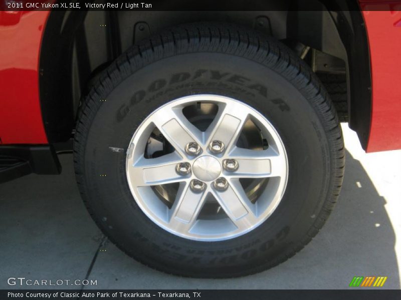 Victory Red / Light Tan 2011 GMC Yukon XL SLE