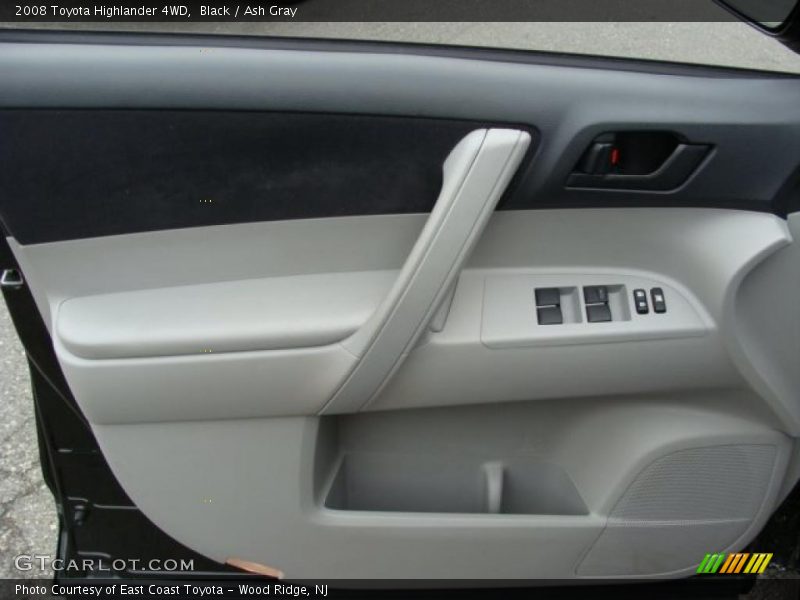 Black / Ash Gray 2008 Toyota Highlander 4WD