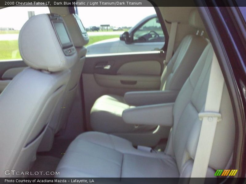 Dark Blue Metallic / Light Titanium/Dark Titanium 2008 Chevrolet Tahoe LT