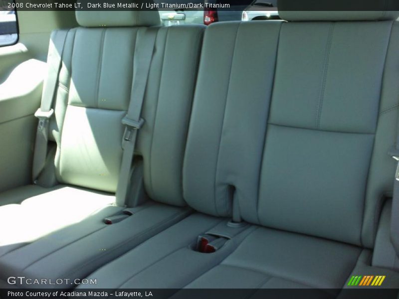 Dark Blue Metallic / Light Titanium/Dark Titanium 2008 Chevrolet Tahoe LT