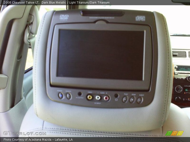 Dark Blue Metallic / Light Titanium/Dark Titanium 2008 Chevrolet Tahoe LT