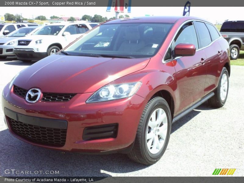 Copper Red Mica / Sand 2008 Mazda CX-7 Sport