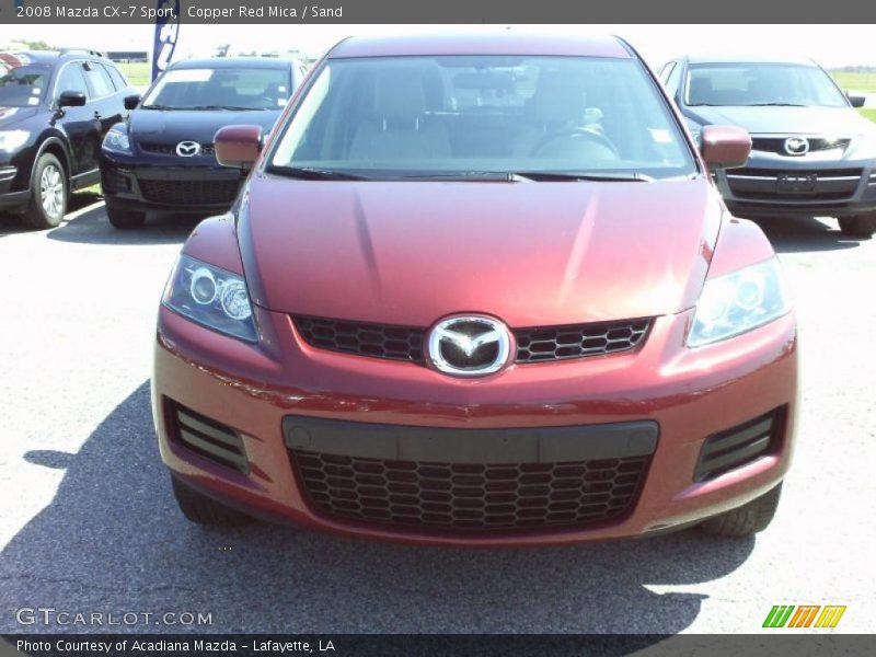 Copper Red Mica / Sand 2008 Mazda CX-7 Sport