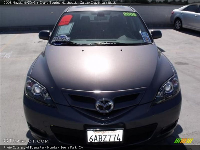 Galaxy Gray Mica / Black 2008 Mazda MAZDA3 s Grand Touring Hatchback
