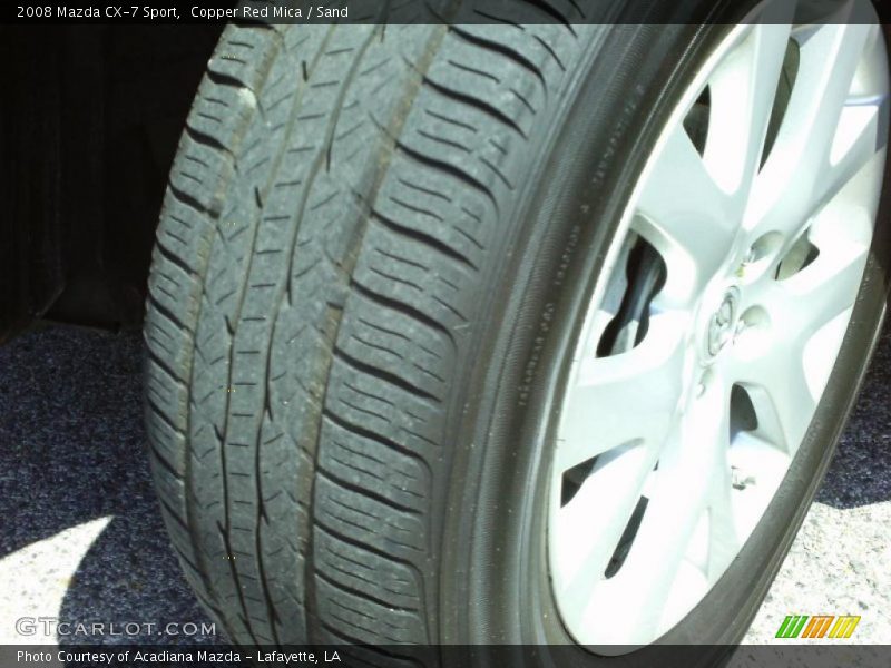 Copper Red Mica / Sand 2008 Mazda CX-7 Sport