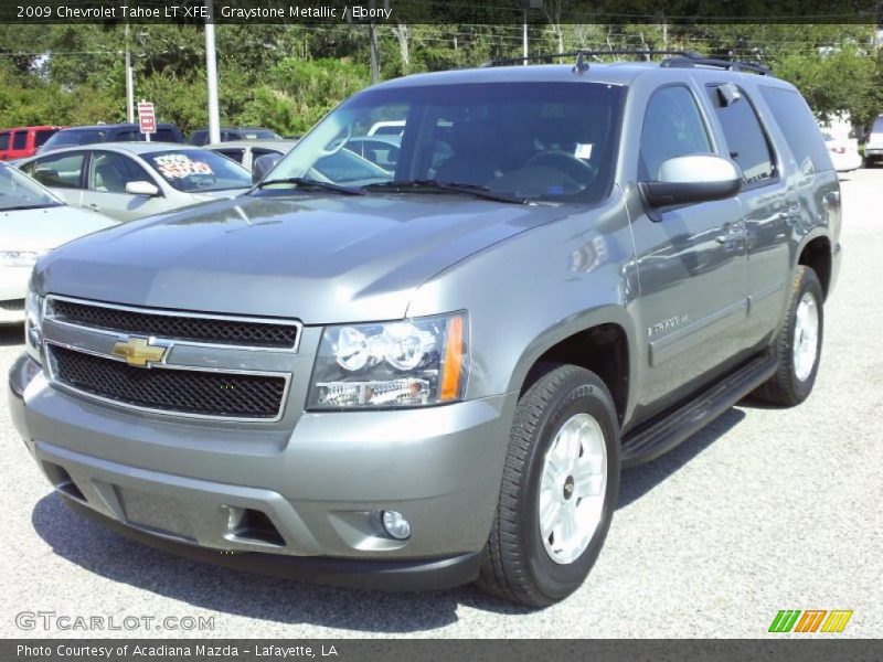 Graystone Metallic / Ebony 2009 Chevrolet Tahoe LT XFE