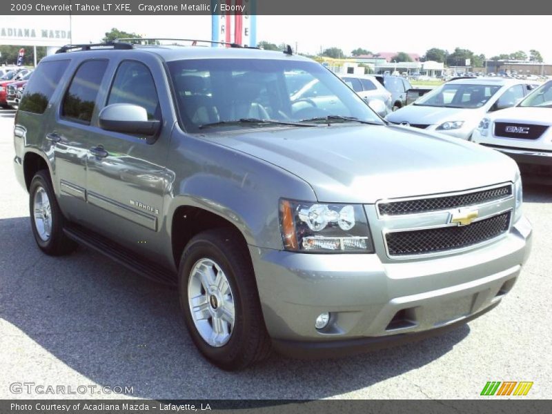 Graystone Metallic / Ebony 2009 Chevrolet Tahoe LT XFE