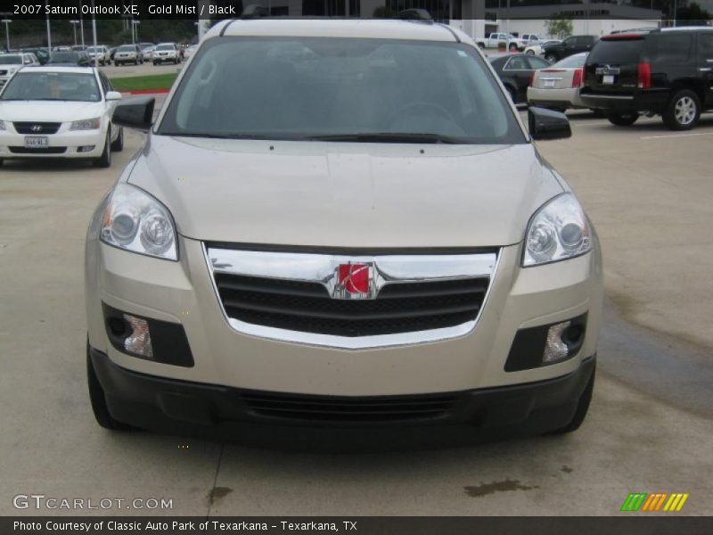 Gold Mist / Black 2007 Saturn Outlook XE